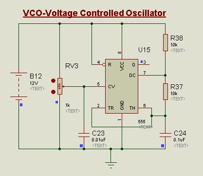 VCO Using 555-Timer