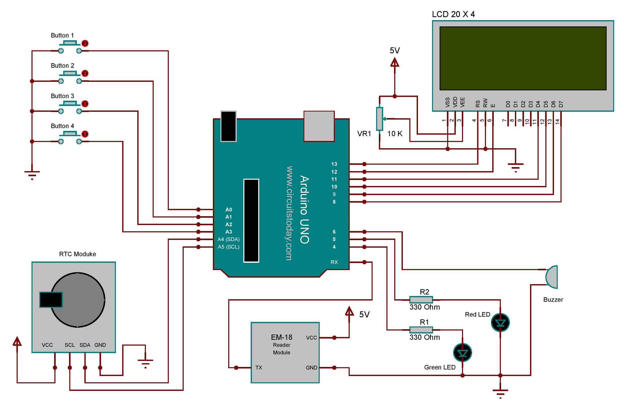 card access system wiring diagram  | 674 x 558