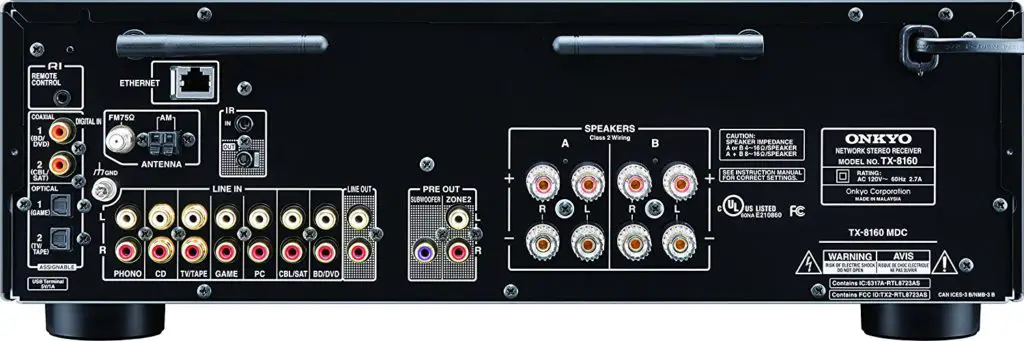Onkyo TX-8160 Receiver