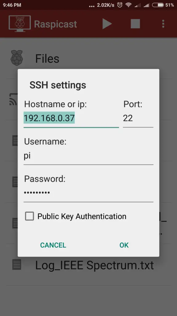 Enter Hostname