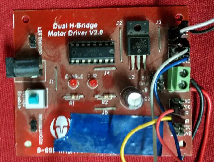 DUAL H-Bridge Motor Driver L293D