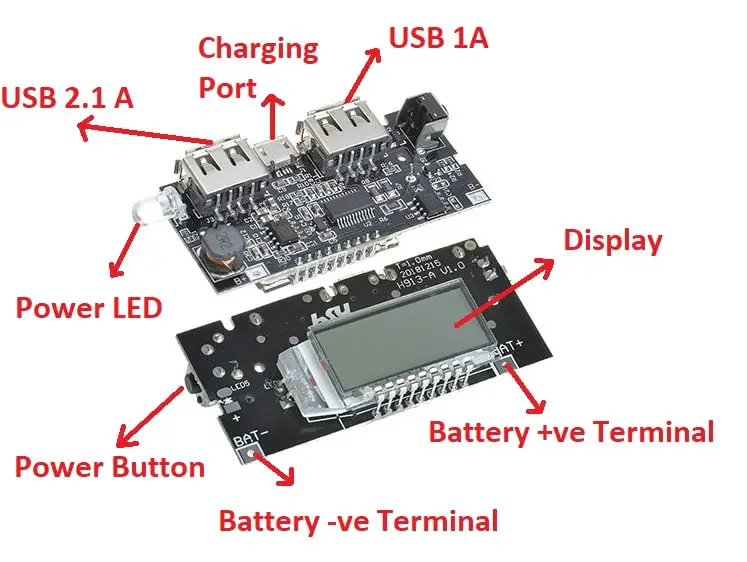 Dual power bank board configuration